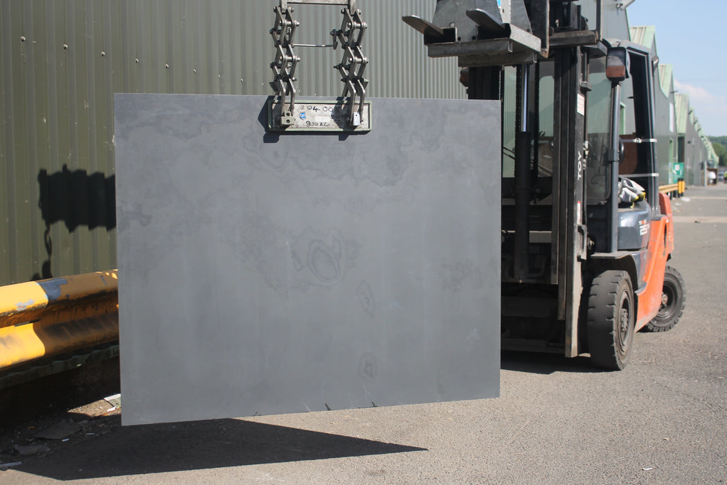 Brazilian Black Honed Slate Slab