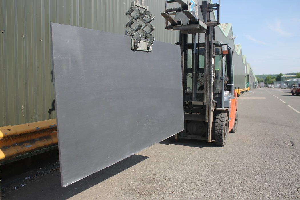 Brazilian Black Riven Slate Slab