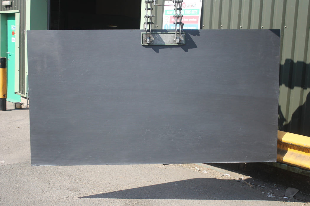Brazilian Black Riven Slate Slab