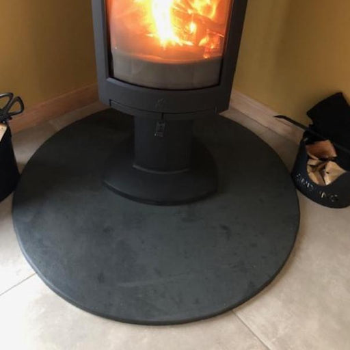 Circle Shape Slate Hearth