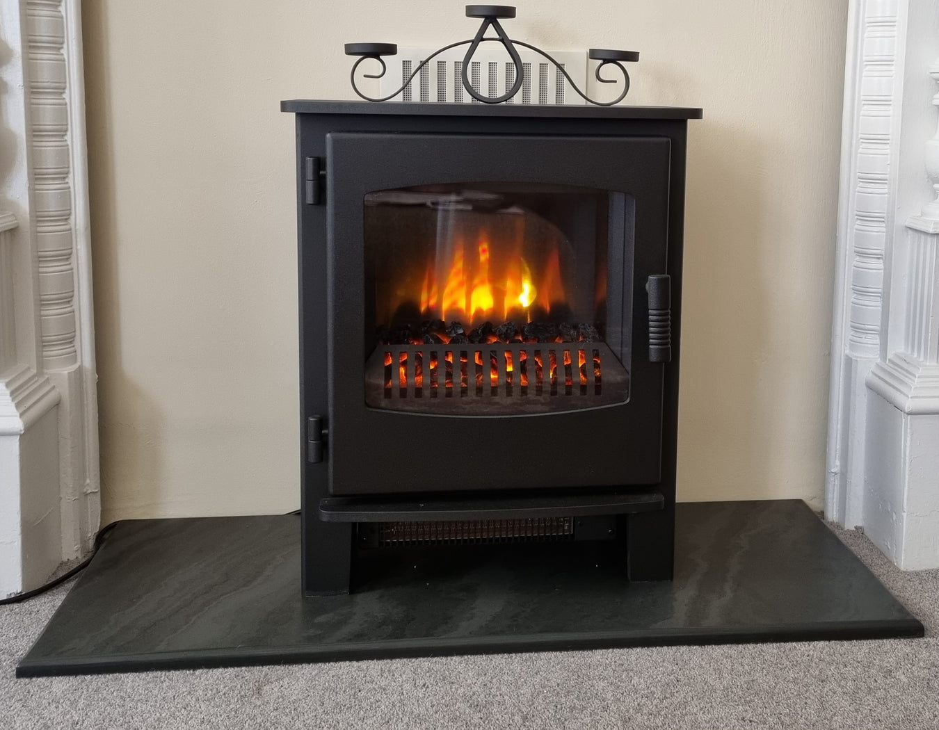 Slate Log Burner Hearth