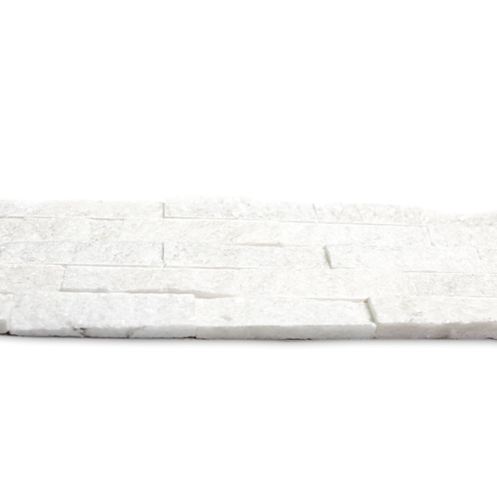 White Split Face Tiles