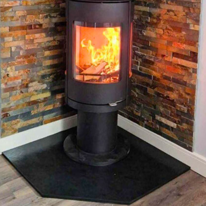 Pentagon Shaped Slate Hearths