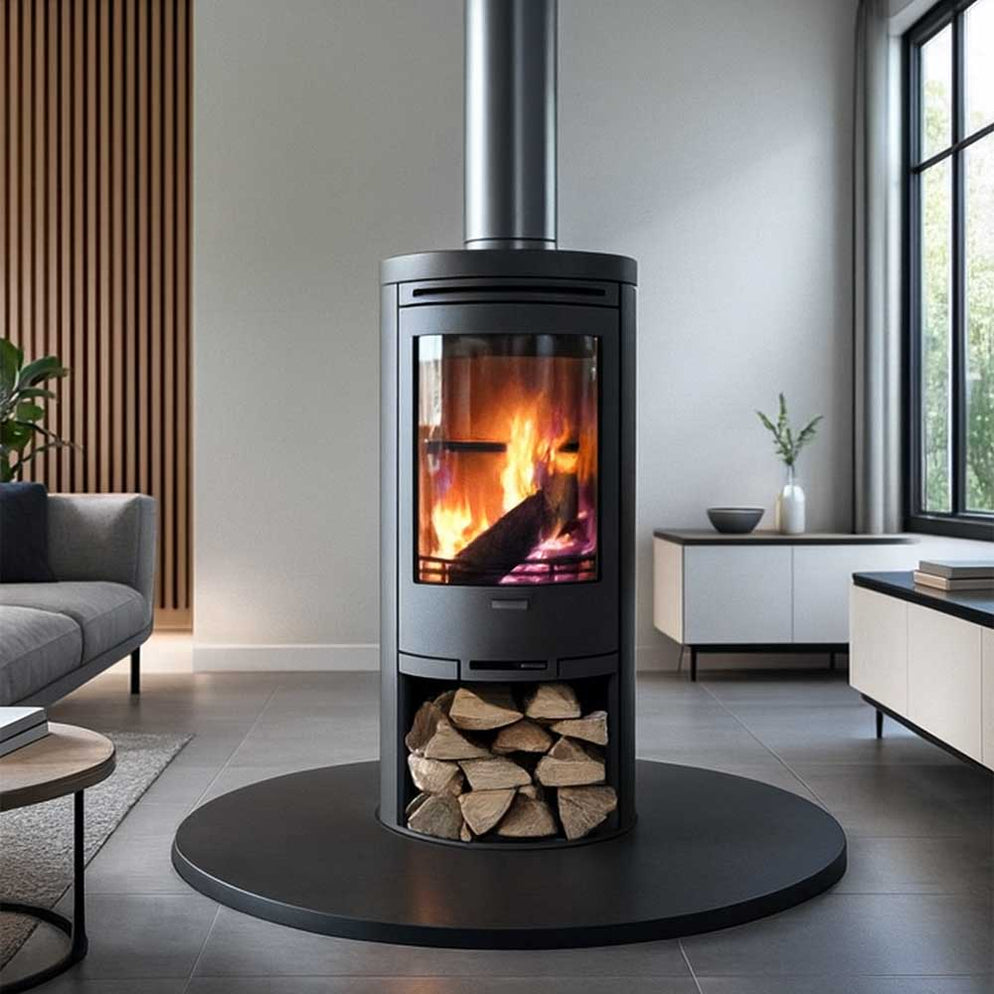 Circle Shape Slate Hearth, Fireplace, Log Burner, Stove, Half, Quarter ...