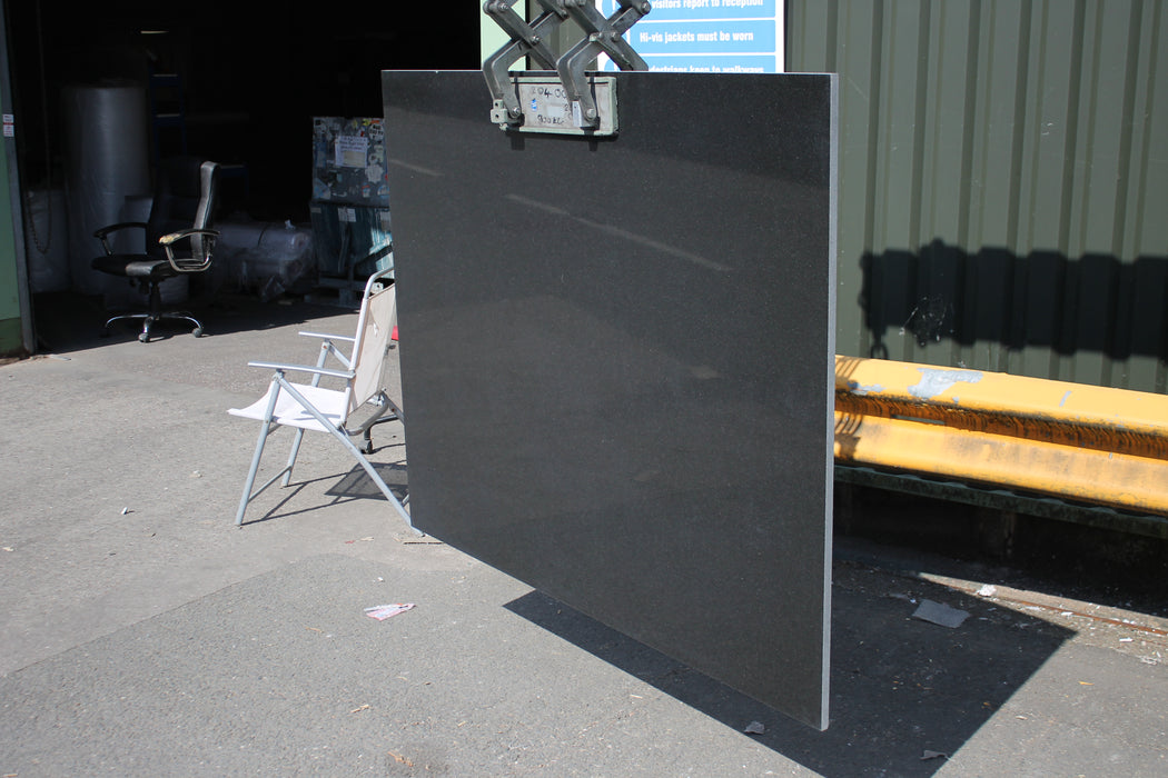 Brazilian Black Honed Slate Slab