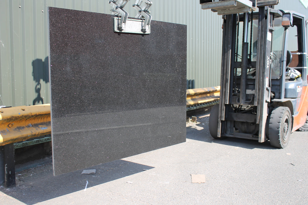 Brazilian Black Honed Slate Slab