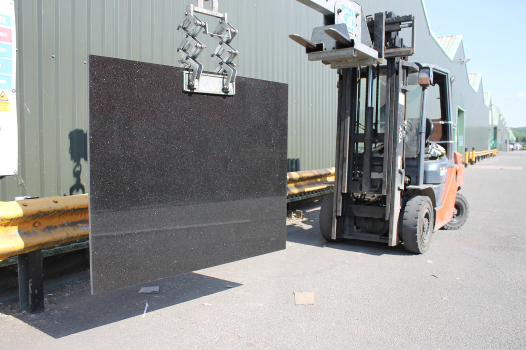 Brazilian Black Honed Slate Slab