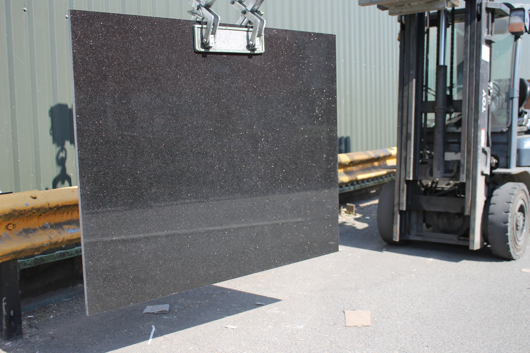 Brazilian Black Honed Slate Slab