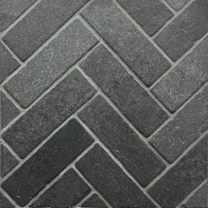 Antiqued Black Slate Hearth Bricks