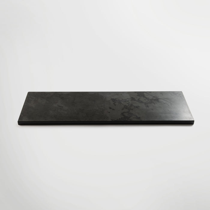 Brazilian Black Honed Slate Hearth