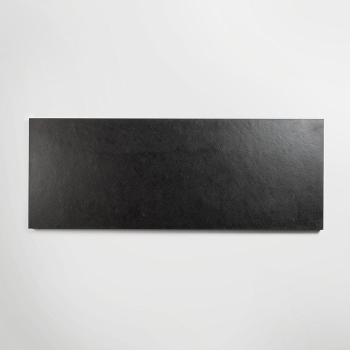 Brazilian Black Riven Slate Hearth