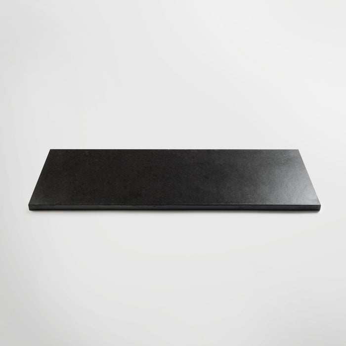 Brazilian Black Riven Slate Hearth