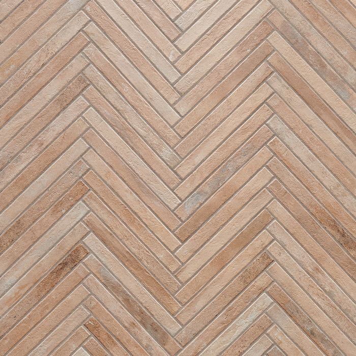 Long Brick Effect Beige Porcelain Tile
