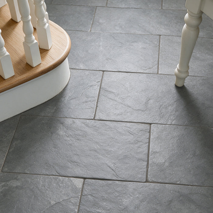 Brazilian Riven (GREY) Indoor Slate Tiles