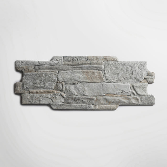 Grey Porcelain Split Face Tiles