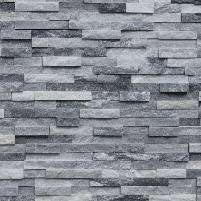 Silver Grey Quartz Split Face Tiles