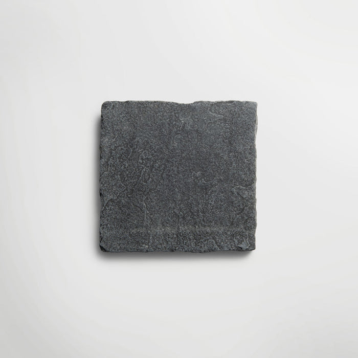 Black Squares Distressed Limestone Floor Tiles 200x200