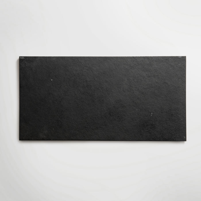 Brushed Black Limestone Hearth