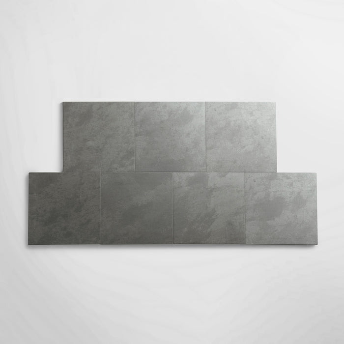 (7 PACK) Brazilian Grey Riven Slate Sectional Hearth Tiles