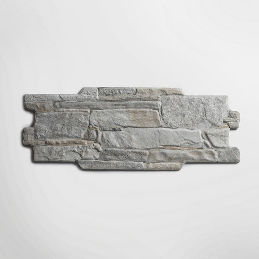 Grey Porcelain Split Face Tiles