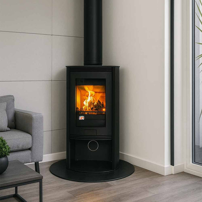 Teardrop Shaped Slate Hearths