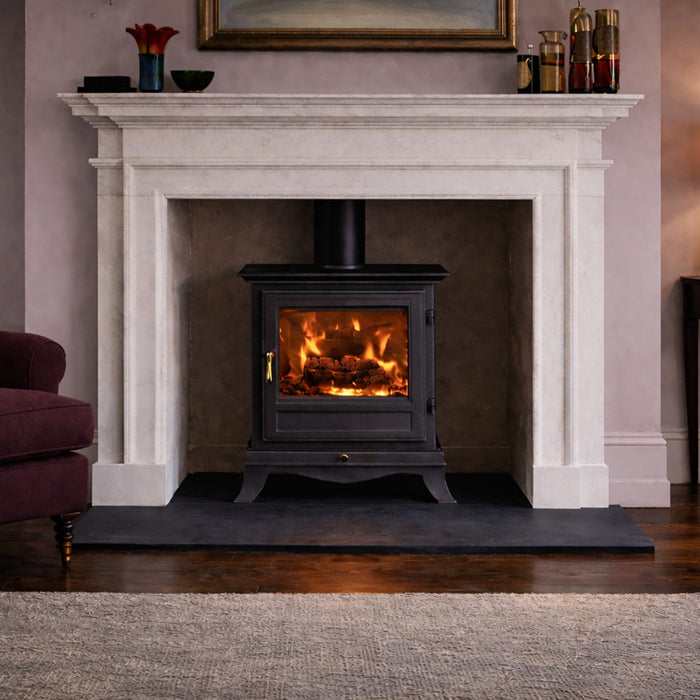 2 Piece T-Shaped Riven Slate Hearth