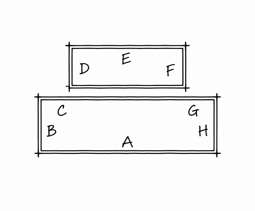 T Shaped Hearths - Made To Measure