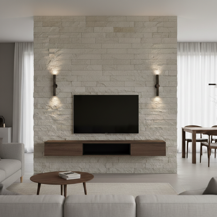 Diana Royal Beige Rough Split Face Limestone Tile