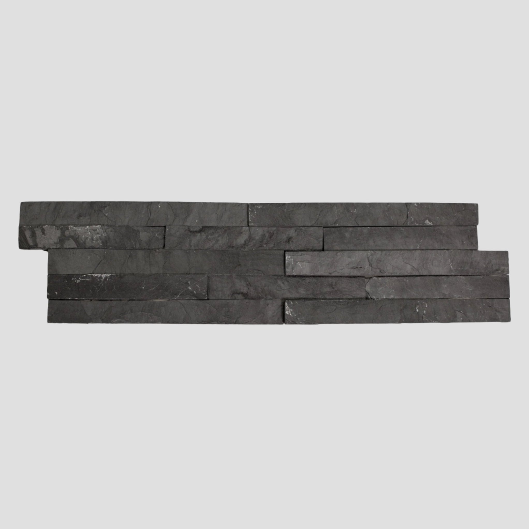 Black Slate Split Face Tile - Mrs Stone Store