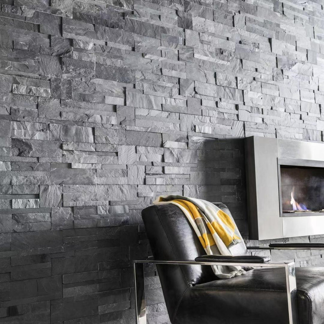 Split Face Tiles - Ideal For Fireplaces & Feature Walls.