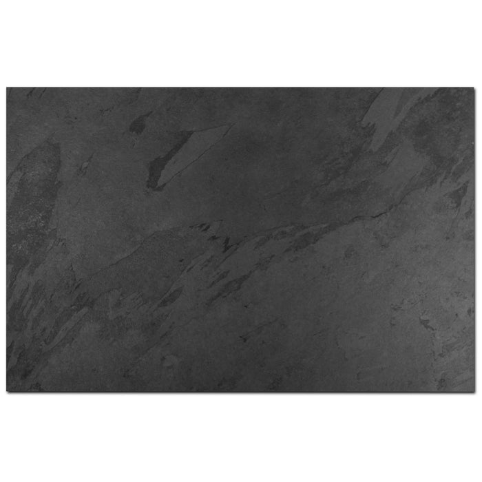 Large Sample of Brazilian Black Riven Slate (300x300x10mm)