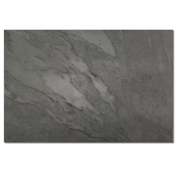 Large Sample of Brazilian Grey Riven Slate (300x300x10mm)