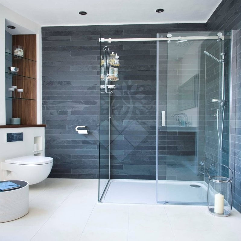 Riven Slate, Natural Black Or Grey For Flooring & Walls