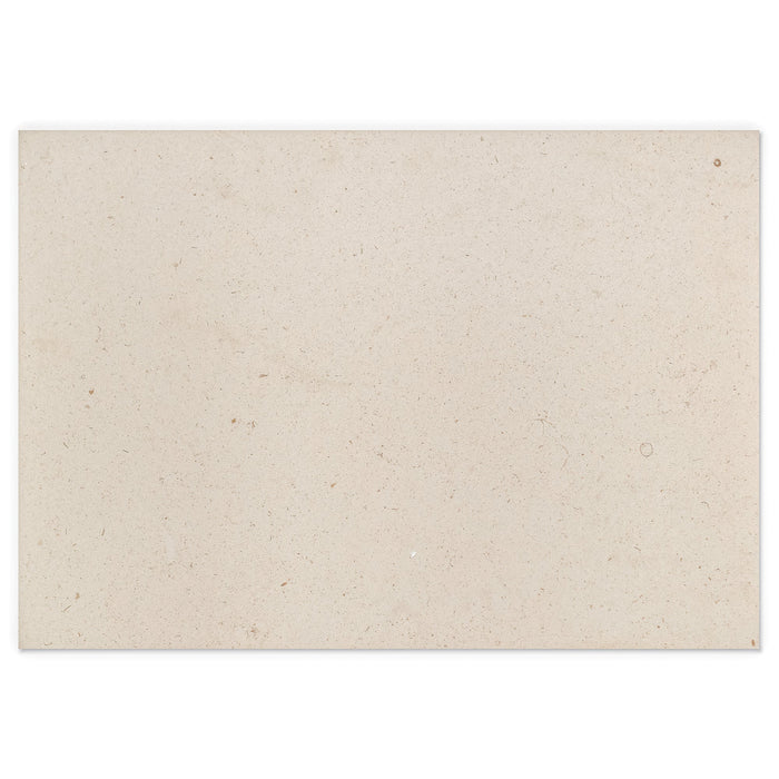 Large Sample of Moleanos White Honed Limestone Tile (300x300x10mm)
